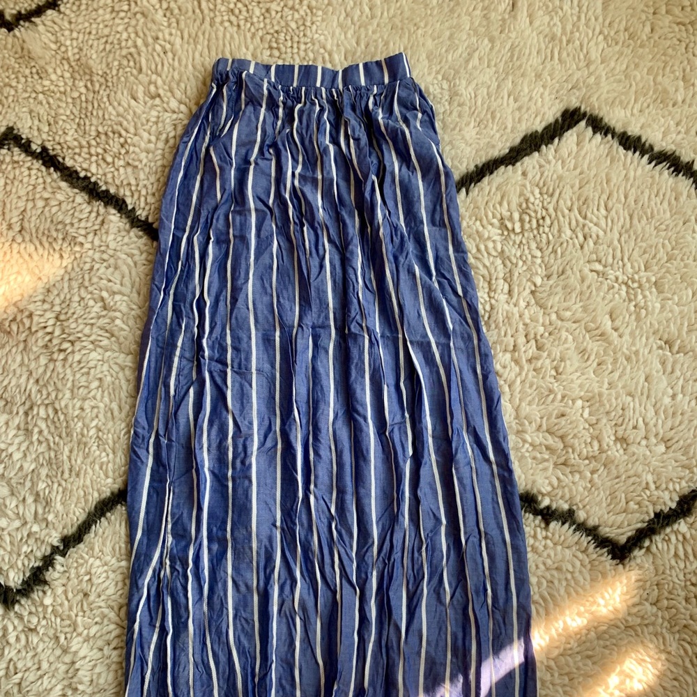 Long flowy skirt from Anthropologie